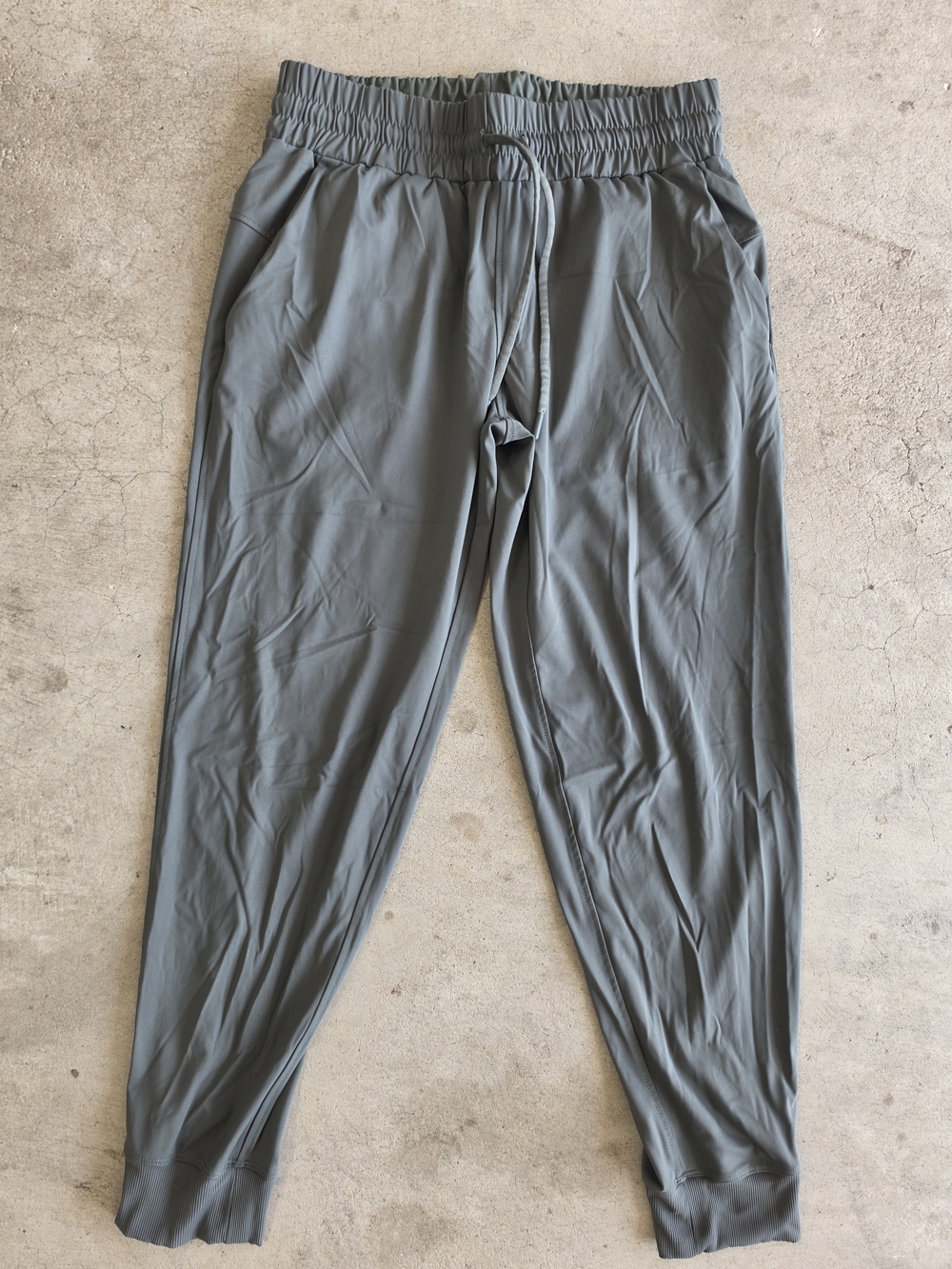 Member’s Mark Travel Jogger Pants Women’s Medium Hunter Green Stretch